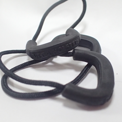 Bags Handbag Rubber Zipper Pulls Custom Logo Round Rope String
