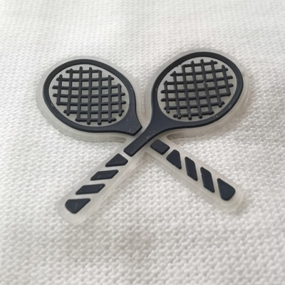 Silicone Logo Clothing Transfer Heat Label Soft Silicone Label For Sports Coat