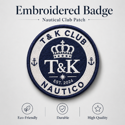 Embroidered Fabric Merrow Border Clothing Tags Labels