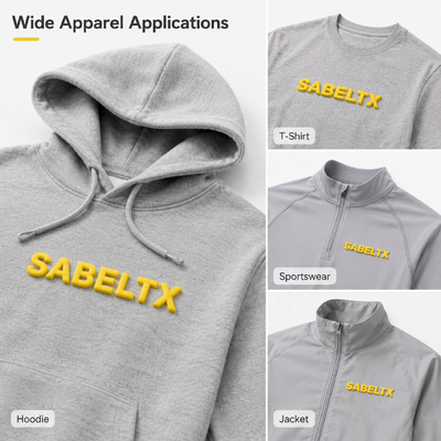 Durable Silicone Heat Transfer Labels for Textile Applications Offering Long Lasting Resistance and Clear Identification
