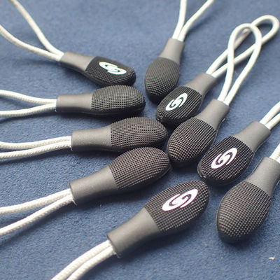 ODM colorful injection Rubber TPU Zipper Puller For Luggage