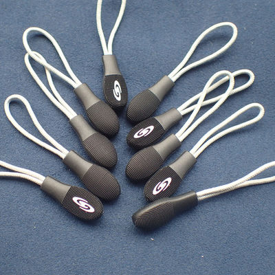 ODM colorful injection Rubber TPU Zipper Puller For Luggage