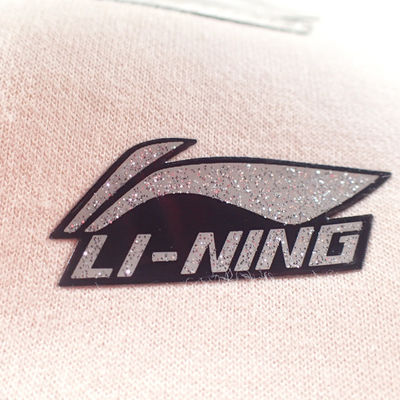 Heat Transfer Soft Silicone 6cm Iron On Clothing Labels