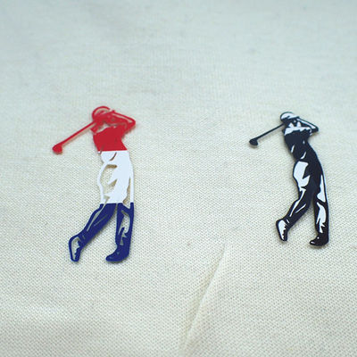 Printed SGS 3D Silicone Heat Transfer Label For Sportswear