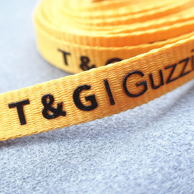Anti Elastic Silicone Printed 1cm Draw String Cord