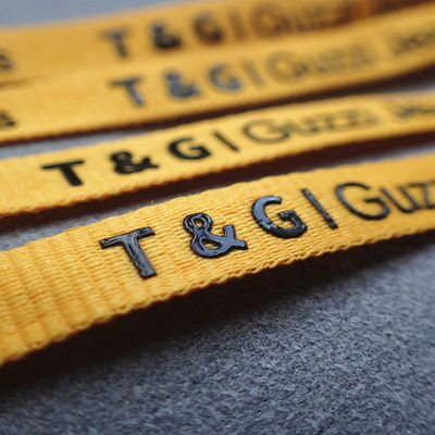 Anti Elastic Silicone Printed 1cm Draw String Cord