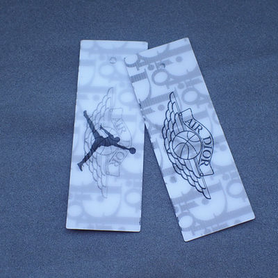 Recycled Paper 3D Logo CMYK Cloth Hang Tags
