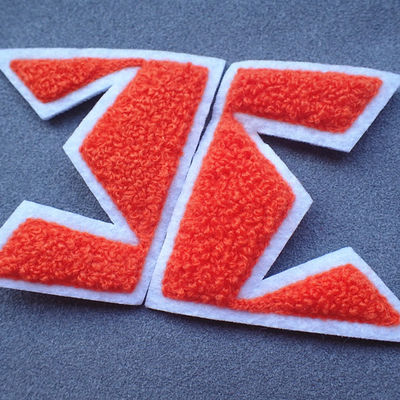 Heat Transfer Polyester Laser Cut Embroidery Patches For Jackets