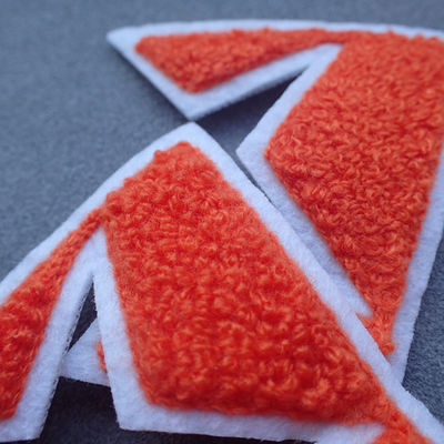 Heat Transfer Polyester Laser Cut Embroidery Patches For Jackets