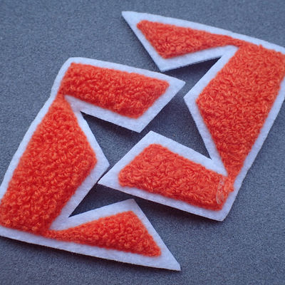 Heat Transfer Polyester Laser Cut Embroidery Patches For Jackets