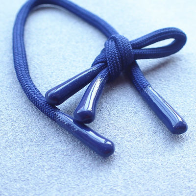 Custom Logo 100% Polyester 5mm Braided Drawstring Cord