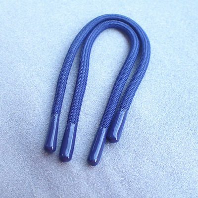 Custom Logo 100% Polyester 5mm Braided Drawstring Cord