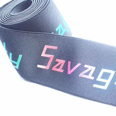 Colorful Logo Nylon 5cm Printed Elastic Band