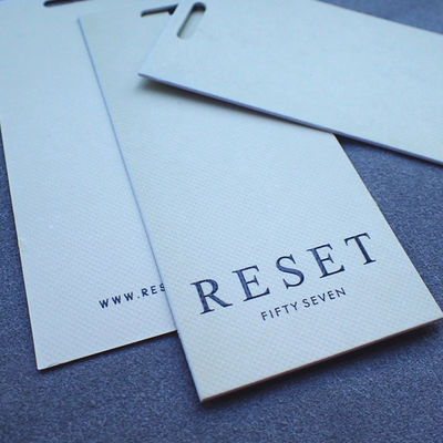 Recycled 200gsm Paper 	0.23mm Garment Swing Tags