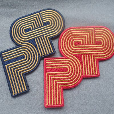 Chinese Style  Embroidery Thread Clothing Tags Labels