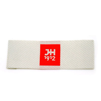 High Density Custom Suit Logo Clothing Main Woven Neck Label For Garment