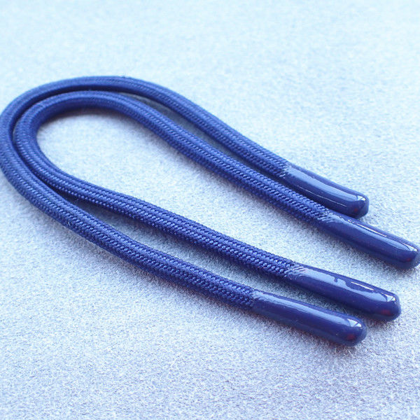 Custom Logo 100% Polyester 5mm Braided Drawstring Cord
