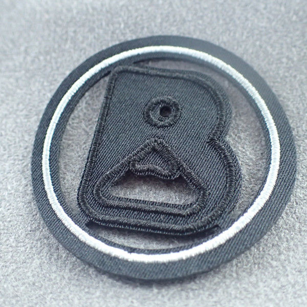 Black Sports OEKO Embroidered Clothing Labels